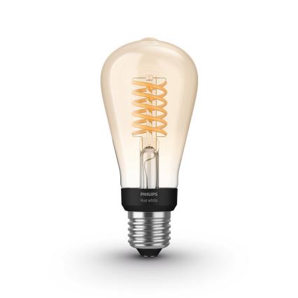 LED Żarówka ściemnialna Philips HUE WHITE FILAMENT ST64 E27/7W/230V
