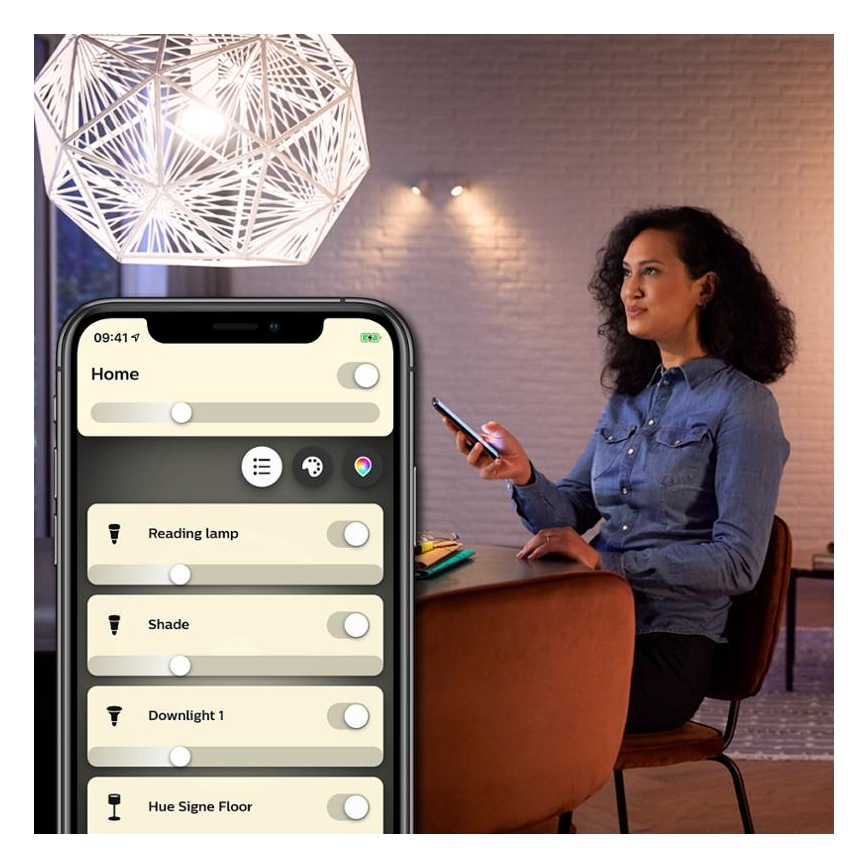 LED Ściemnialna żarówka Philips Hue WHITE FILAMENT ST64 E27/7W/230V 2100K