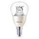 LED Ściemnialna żarówka Philips P48 E14/6W/230V 2200-2700K
