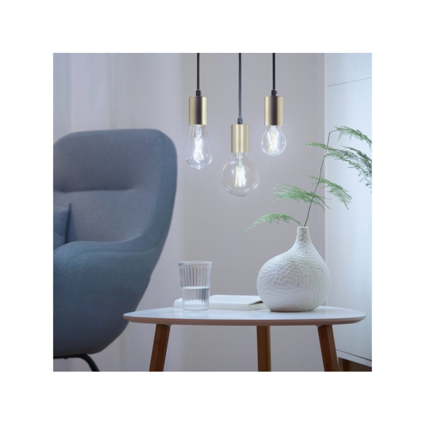 LED Ściemnialna żarówka FILAMENT ST64 E27/6,7W/230V 2700-6500K CRI 90 Wi-Fi - WiZ