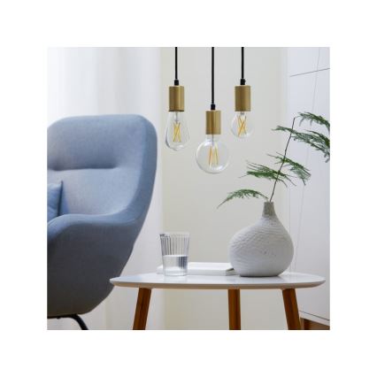 LED Ściemnialna żarówka FILAMENT ST64 E27/6,7W/230V 2700-6500K CRI 90 Wi-Fi - WiZ