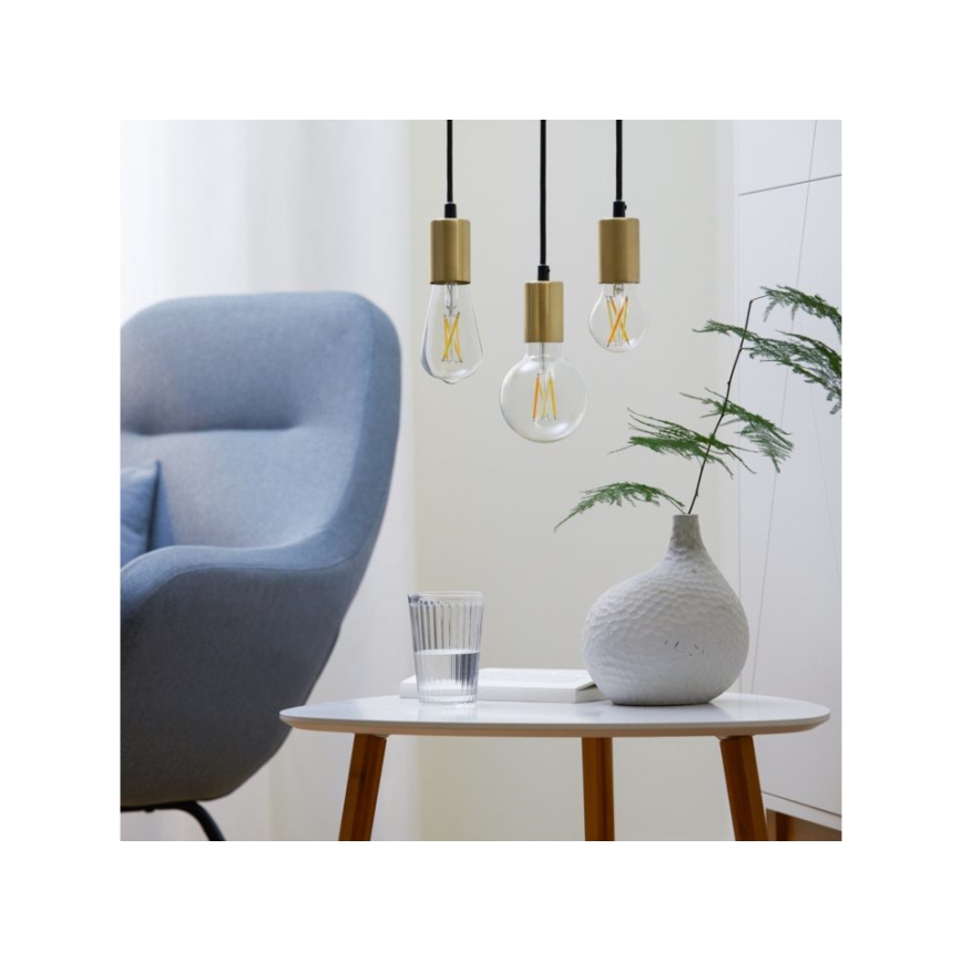 LED Ściemnialna żarówka FILAMENT ST64 E27/6,7W/230V 2700-6500K CRI 90 Wi-Fi - WiZ
