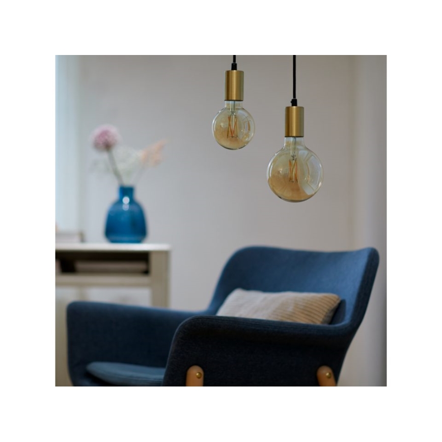 LED Ściemnialna żarówka VINTAGE FILAMENT G95 E27/6,7W/230V 2000-5000K CRI 90 Wi-Fi - WiZ