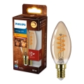 LED ściemnialna żarówka VINTAGE Philips E14/2,5W/230V 1800K