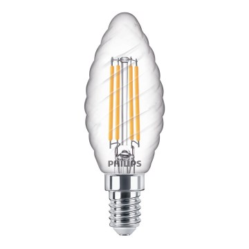 LED Ściemnialna żarówka VINTAGE Philips E14/4,5W/230V 4000K