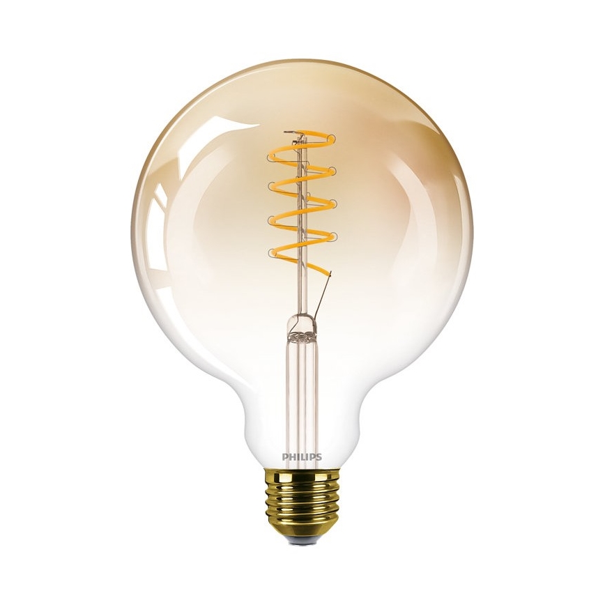 LED Ściemnialna żarówka VINTAGE Philips G120 E27/4,5W/230V 1800K