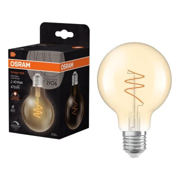LED ściemnialna żarówka z filamentem w stylu vintage E27/4,9W/230V 2200K CRI 90 - Osram
