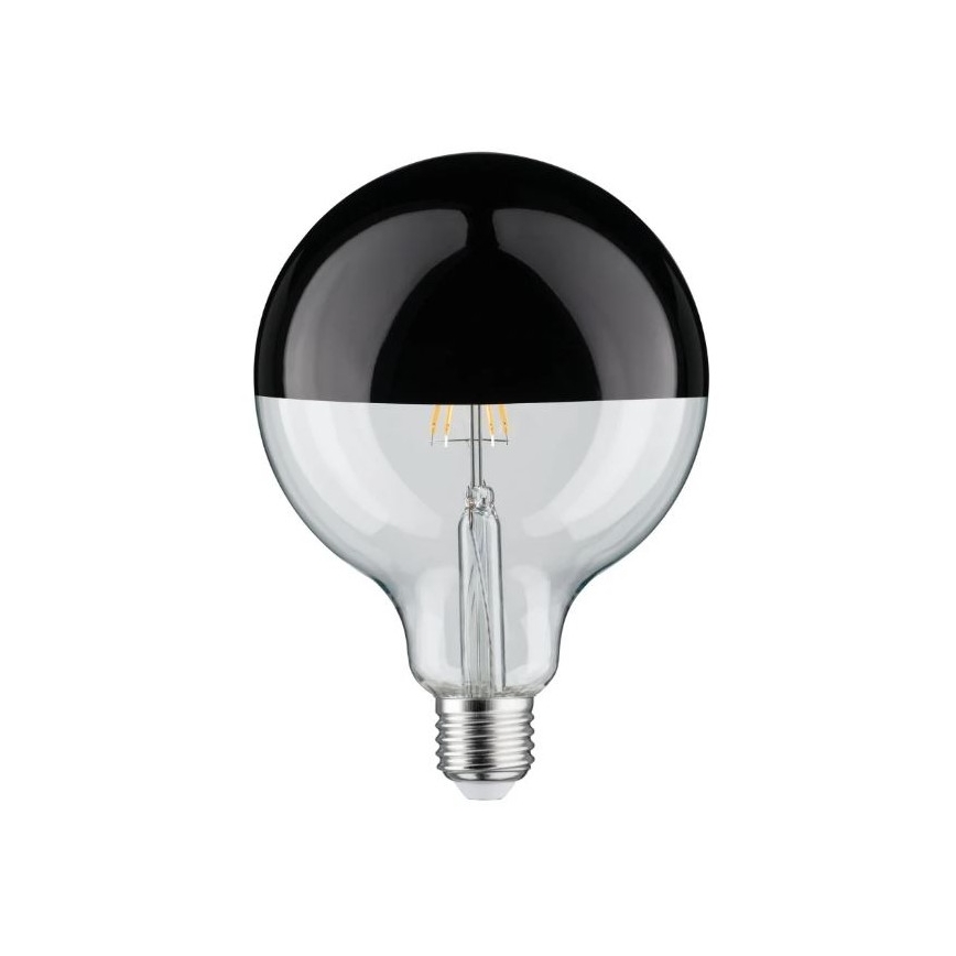 LED Ściemnialna żarówka z lustrzanym kulistym trzonkiem GLOBE E27/6,5W/230V 2700K - Paulmann 28680