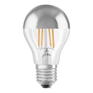 LED Ściemnialna żarówka z lustrzanym kulistym trzonkiem E27/7,5W/230V 2700K - Osram