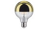 LED Ściemnialna żarówka z lustrzanym kulistym trzonkiem GLOBE G95 E27/6,5W/230V 2700K złota - Paulmann 28675