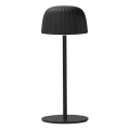 LED Ściemnialna zewnętrzna akumulatorowa lampa stołowa VIVIEN LED/3W/5V 2700K 1600 mAh IP54 czarna