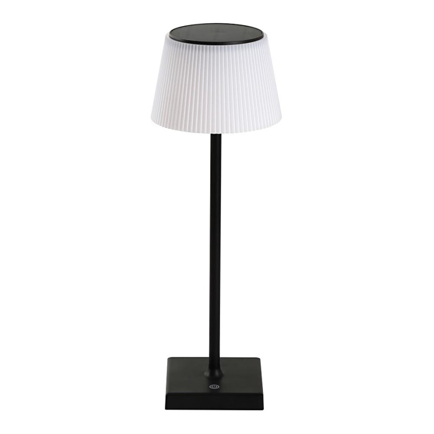 LED Ściemnialna zewnętrzna lampa solarna z czujnikiem LED/4W/5V IP44 3600 mAh
