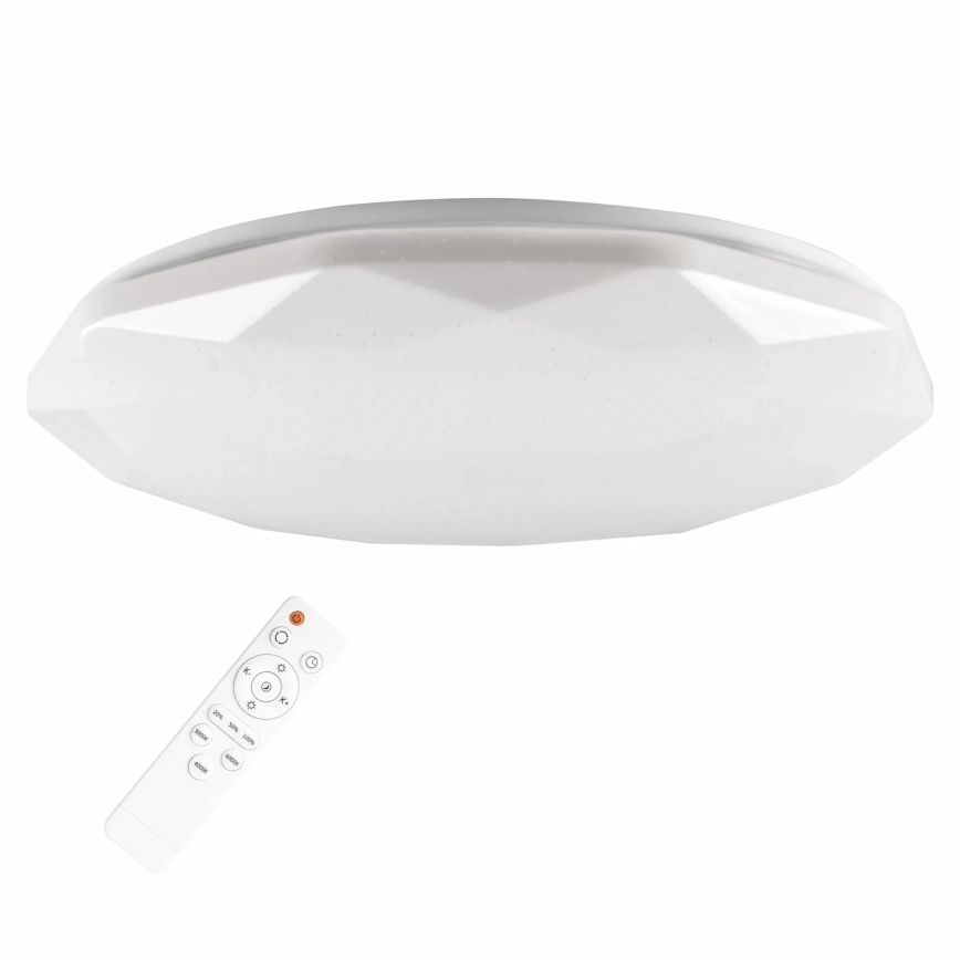 LED Ściemnialne oświetlenie łazienkowe GALAXY LED/72W/230V śr. 49 cm 3000-6000K IP44 + pilot zdalnego sterowania