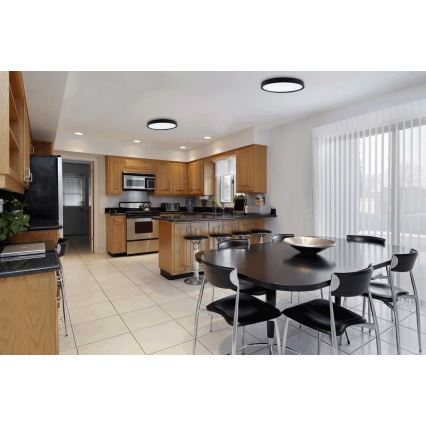 LED Regulowane oświetlenie sufitowe SAMER LED/40W/230V 2900-6000K + pilot do zdalnego sterowania