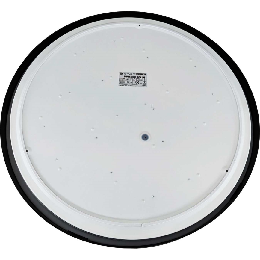 LED Regulowane oświetlenie sufitowe SAMER LED/40W/230V 2900-6000K + pilot do zdalnego sterowania