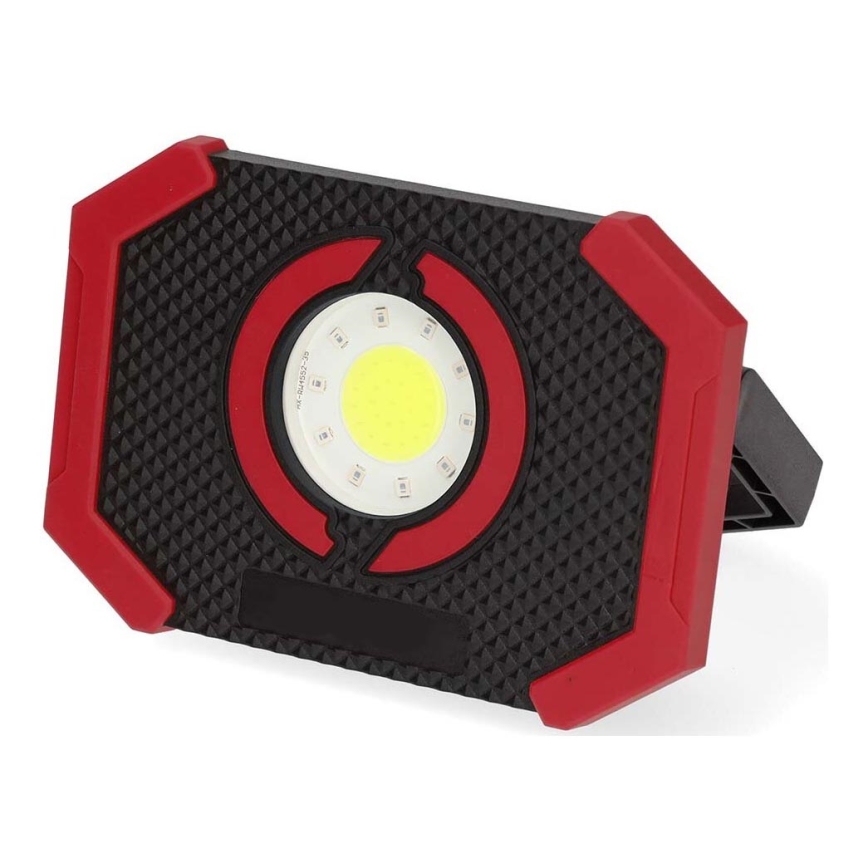 LED Ściemnialny akumulatorowy naświetlacz z power bankiem LED/10W/3000 mAh IPX2