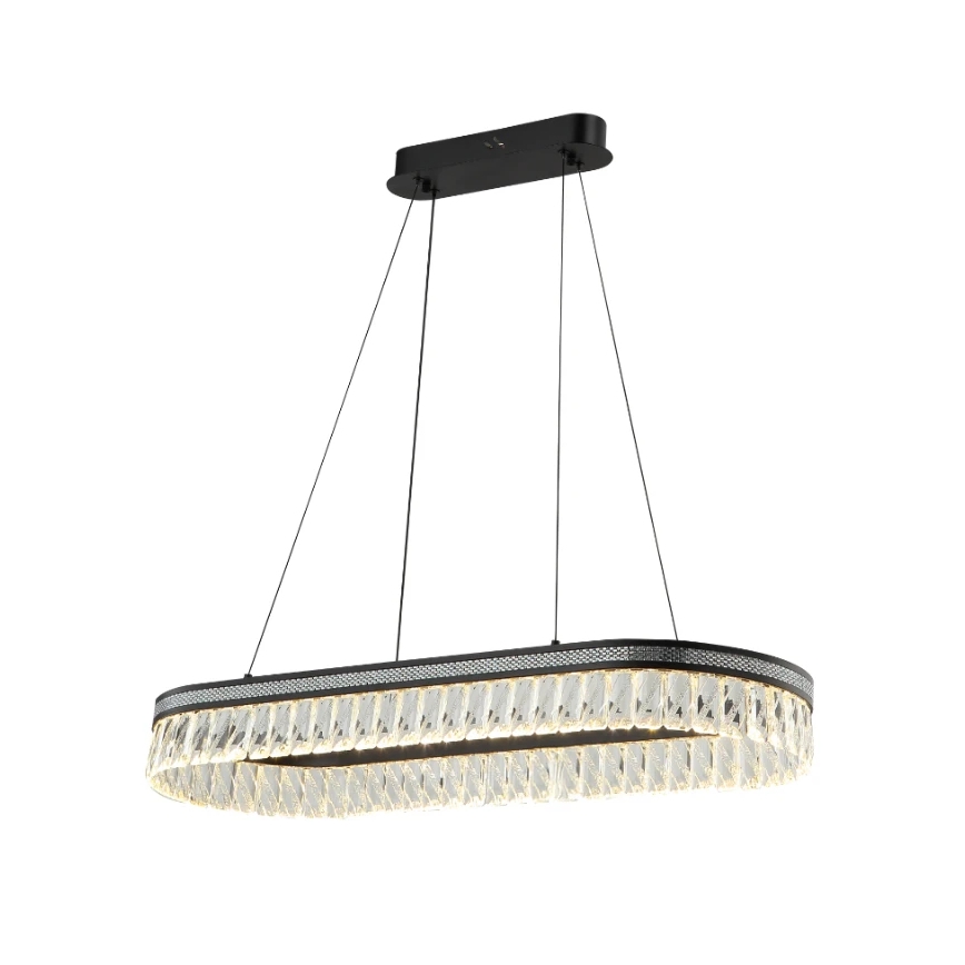 Kryształowy żyrandol LED ściemnialny na lince THALIA LED/50W/230V 3000-6000K + zdalne sterowanie