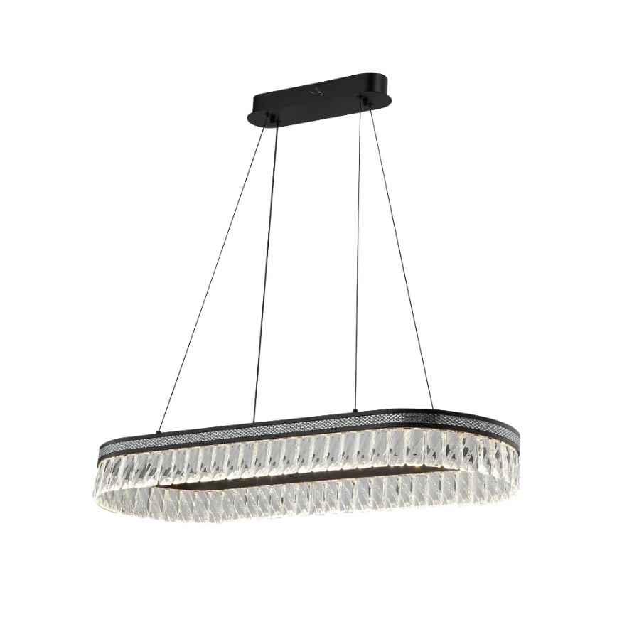 Kryształowy żyrandol LED ściemnialny na lince THALIA LED/50W/230V 3000-6000K + zdalne sterowanie