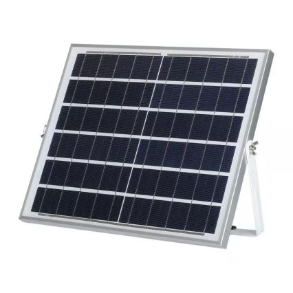 LED Ściemnialny naświetlacz solarny LED/16W/3,2V 4000K IP65 10000 mAh + zdalne sterowanie