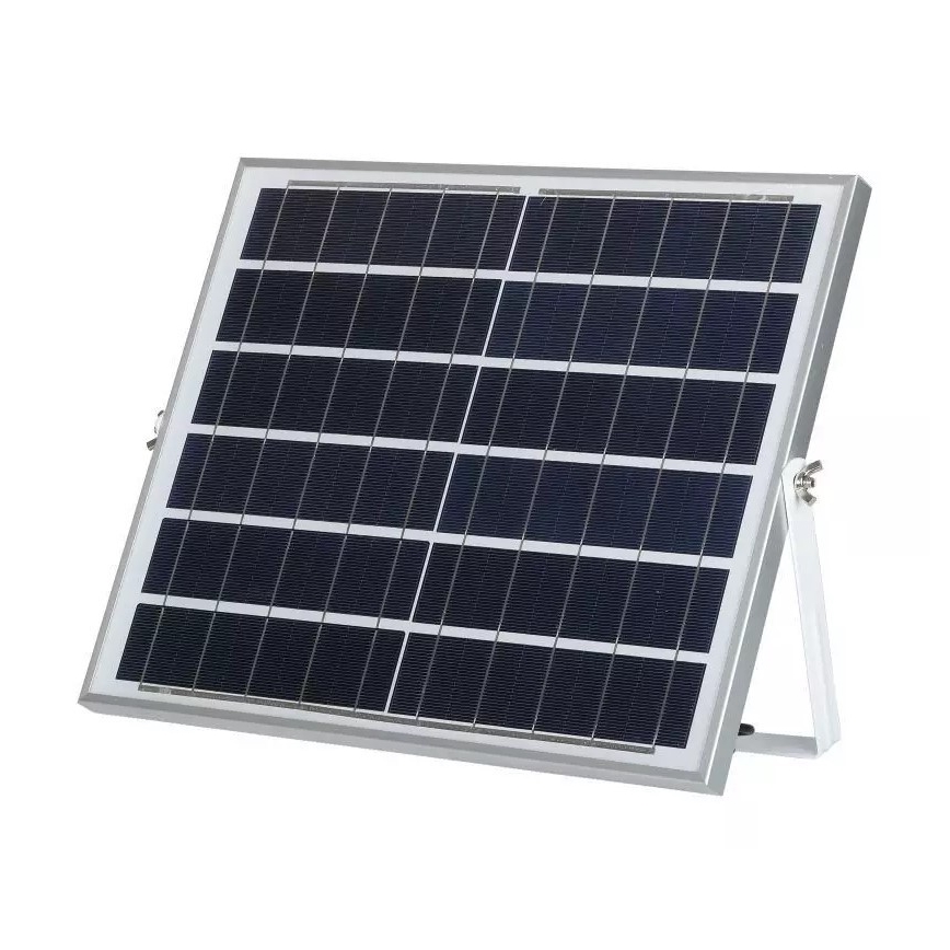 LED Ściemnialny naświetlacz solarny LED/16W/3,2V 4000K IP65 10000 mAh + zdalne sterowanie