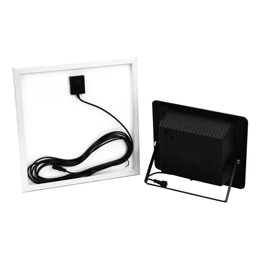 LED Ściemnialny naświetlacz solarny LED/20W/6,4V 4000K IP65 10000 mAh + zdalne sterowanie