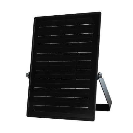 LED Ściemnialny naświetlacz solarny z czujnikiem LED/10W/3,7V 4000/6000K IP65 + zdalne sterowanie