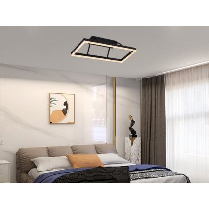 LED Ściemnialny natynkowy plafon LED/40W/230V 3000-6500K + pilot zdalnego sterowania