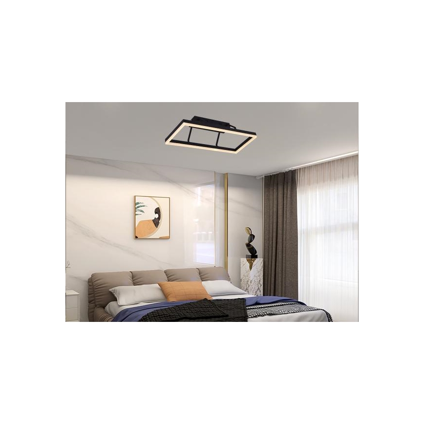 LED Ściemnialny natynkowy plafon LED/40W/230V 3000-6500K + pilot zdalnego sterowania