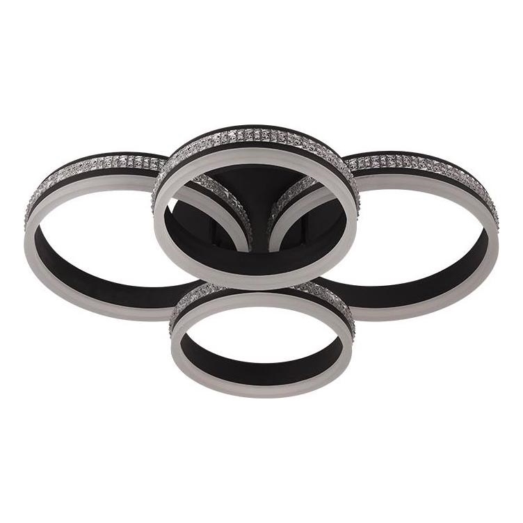 LED ściemnialny natynkowy żyrandol LED/150W/230V 3000-6500K + pilot zdalnego sterowania