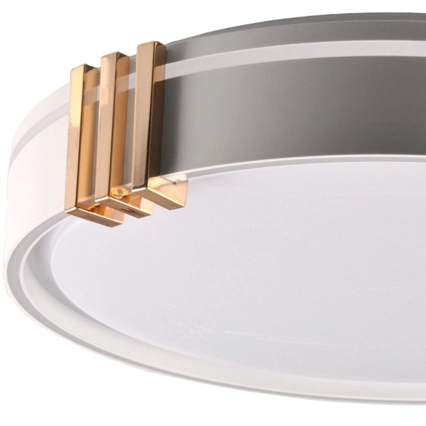 LED Ściemnialny plafon łazienkowy ARLETTA LED/48W/230V śr. 38 cm 3000-6000K IP44 + Pilot zdalnego sterowania