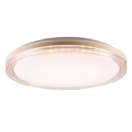 LED Ściemnialny plafon łazienkowy CASSANDRA LED/72W/230V śr. 49 cm 3000-6000K IP44 + Pilot zdalnego sterowania