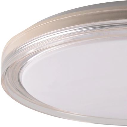 LED Ściemnialny plafon łazienkowy CASSANDRA LED/72W/230V śr. 49 cm 3000-6000K IP44 + Pilot zdalnego sterowania