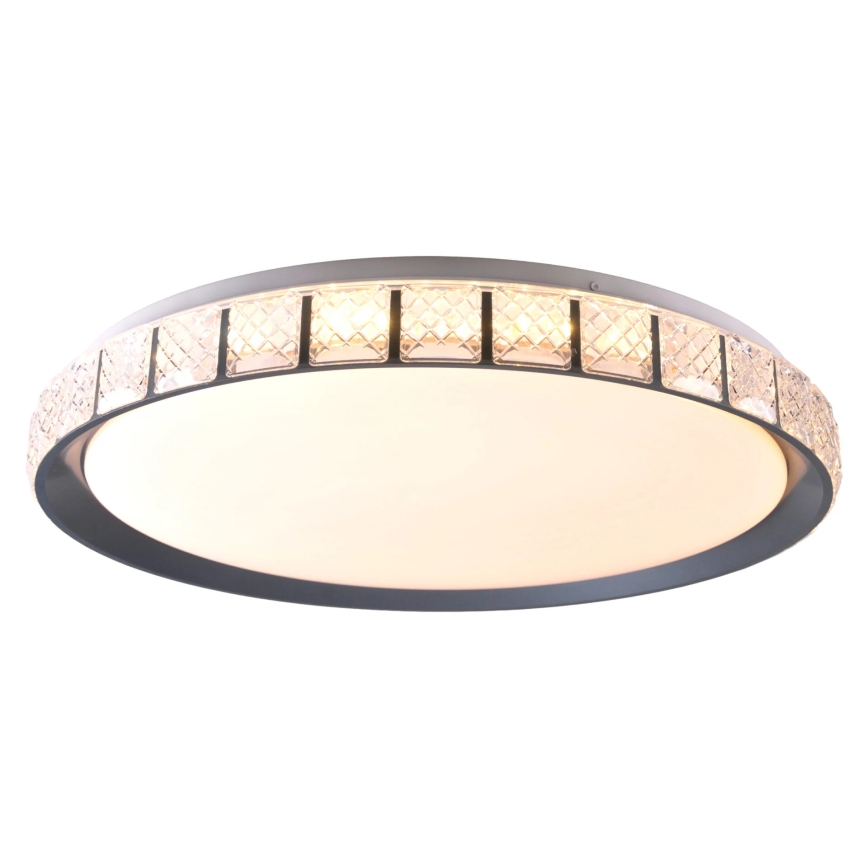 LED Ściemnialny plafon łazienkowy NINA LED/72W/230V śr. 49 cm 3000-6000K IP44 + Pilot zdalnego sterowania