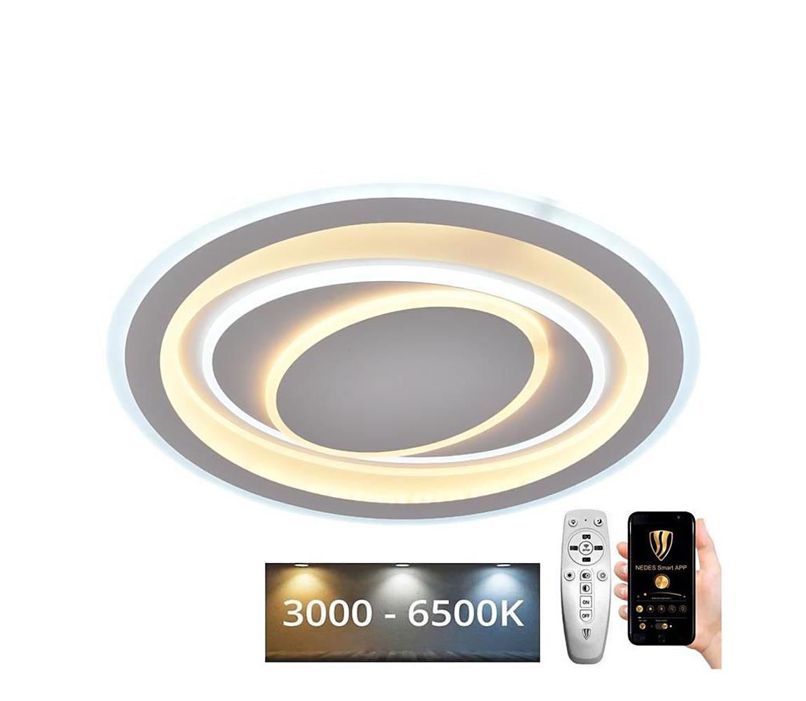 LED Ściemnialny plafon LED/100W/230V 3000-6500K + pilot