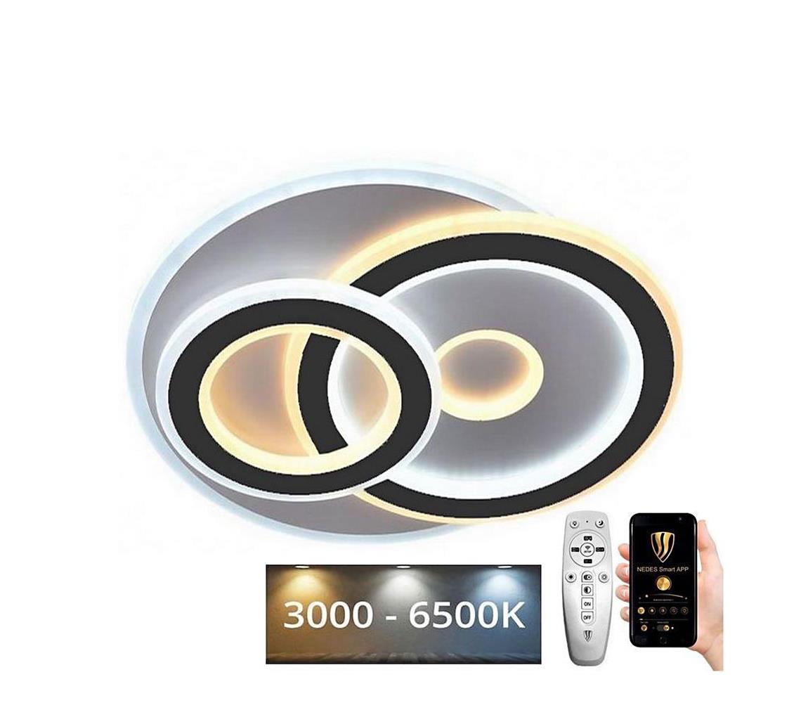 LED Ściemnialny plafon LED/105W/230V 3000-6500K + pilot