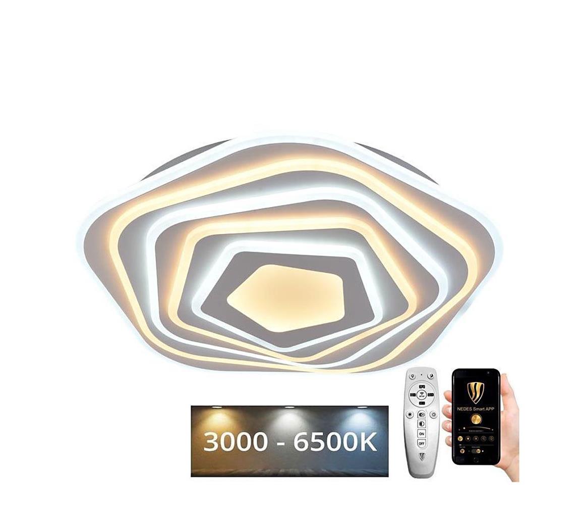 LED Ściemnialny plafon LED/125W/230V 3000-6500K + pilot