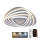 LED Ściemnialny plafon LED/130W/230V 3000-6500K + pilot