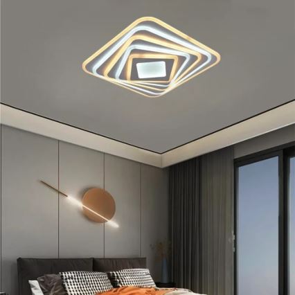 LED Ściemnialny plafon LED/150W/230V 3000-6500K + pilot