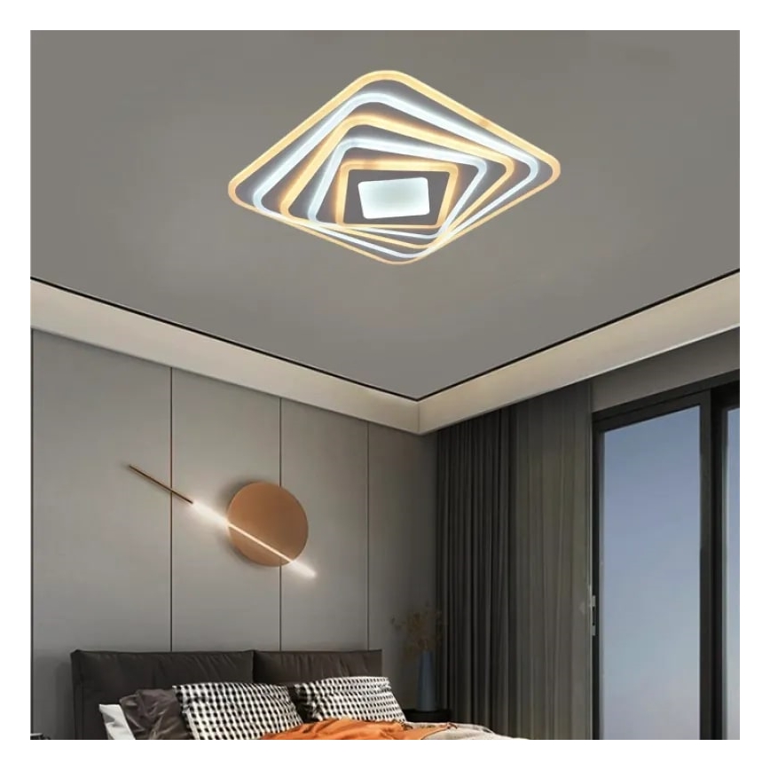 LED Ściemnialny plafon LED/150W/230V 3000-6500K + pilot