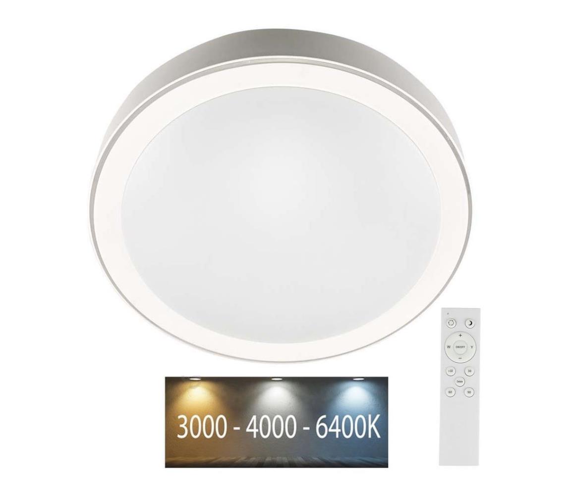 LED Ściemnialny plafon LED/40W/230V 3000K/4000K/6500K + pilot