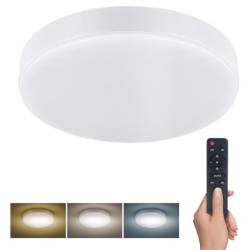LED Ściemnialny plafon LED/50W/230V 3000-6500K + pilot