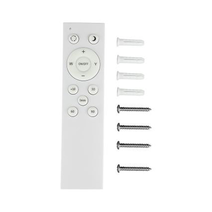 LED Ściemnialny plafon LED/60W/230V 3000K/4000K/6500K + pilot