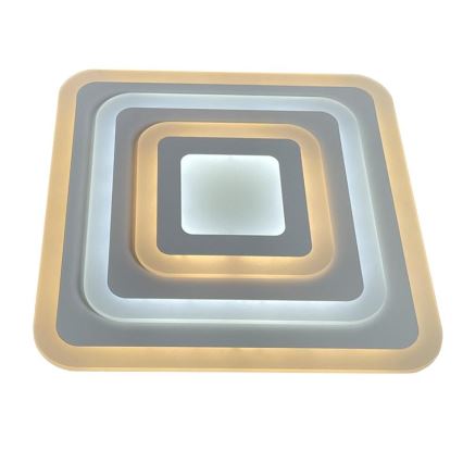 LED Ściemnialny plafon LED/80W/230V 3000-6500K + pilot