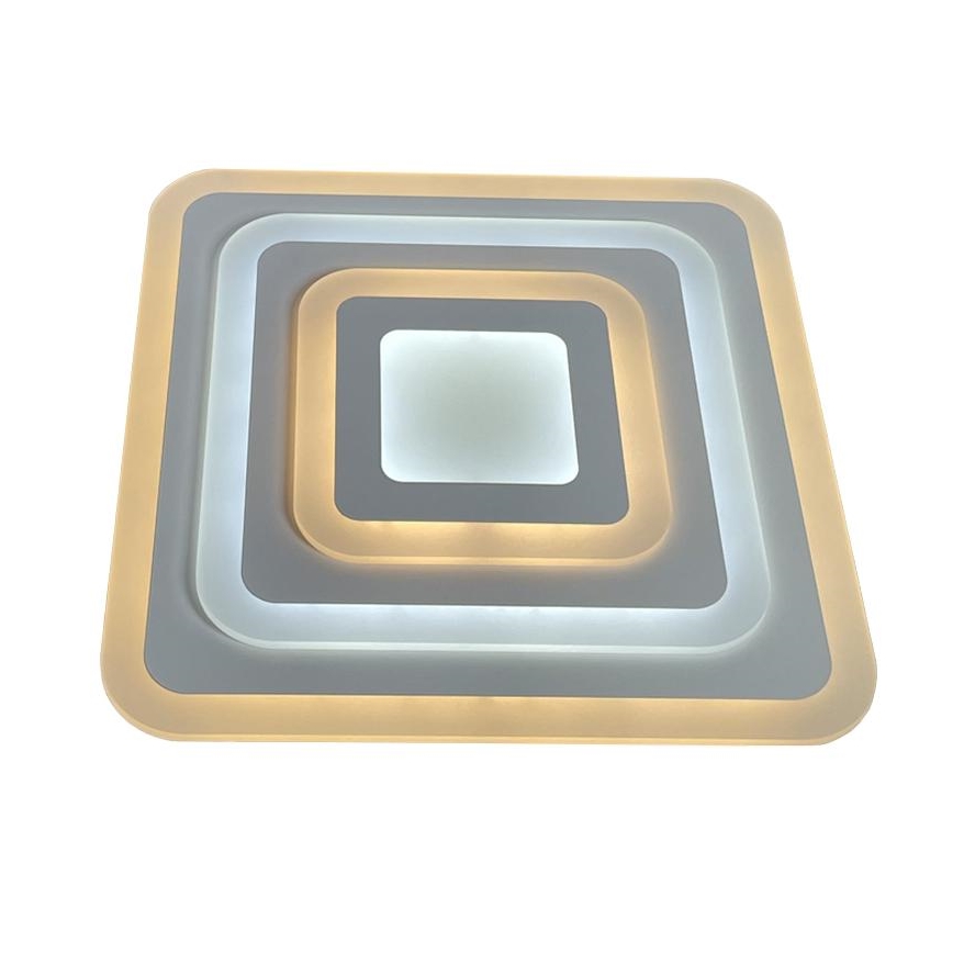 LED Ściemnialny plafon LED/80W/230V 3000-6500K + pilot