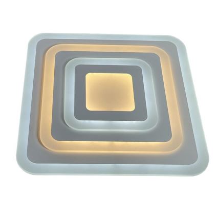 LED Ściemnialny plafon LED/80W/230V 3000-6500K + pilot