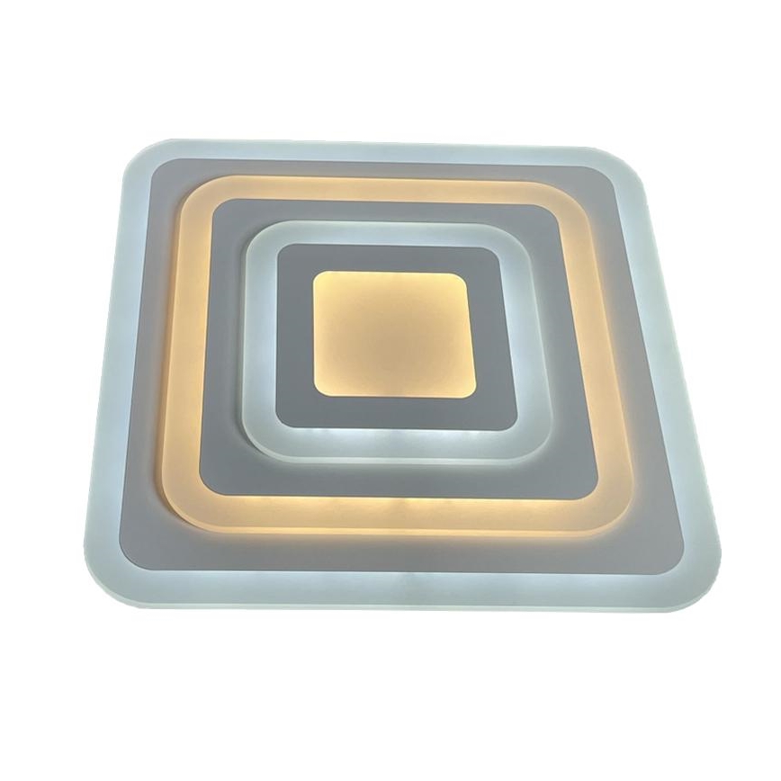LED Ściemnialny plafon LED/80W/230V 3000-6500K + pilot