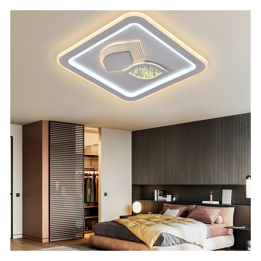 LED Ściemnialny plafon LED/95W/230V 3000-6500K + RC