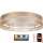 LED Ściemnialny plafon LIMA LED/36W/230V 2700-6500K Wi-Fi Tuya + pilot złoty