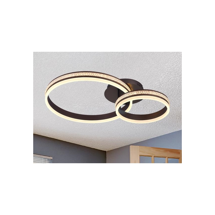 LED ściemnialny plafon natynkowy LED/110W/230V 3000-6500K + pilot zdalnego sterowania