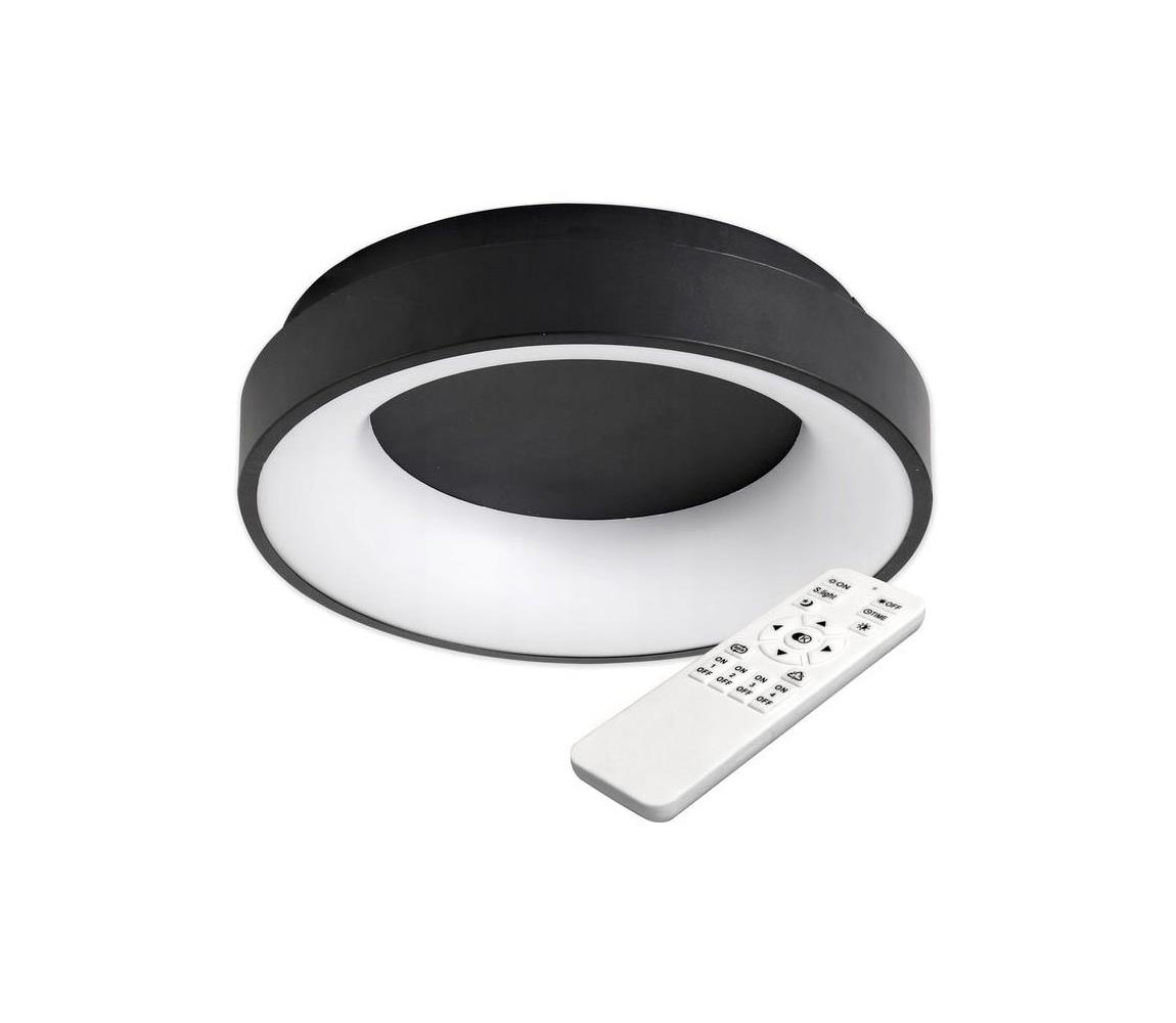 LED Ściemnialny plafon NOVA LED/54W/230V 3000-6500K czarny + pilot